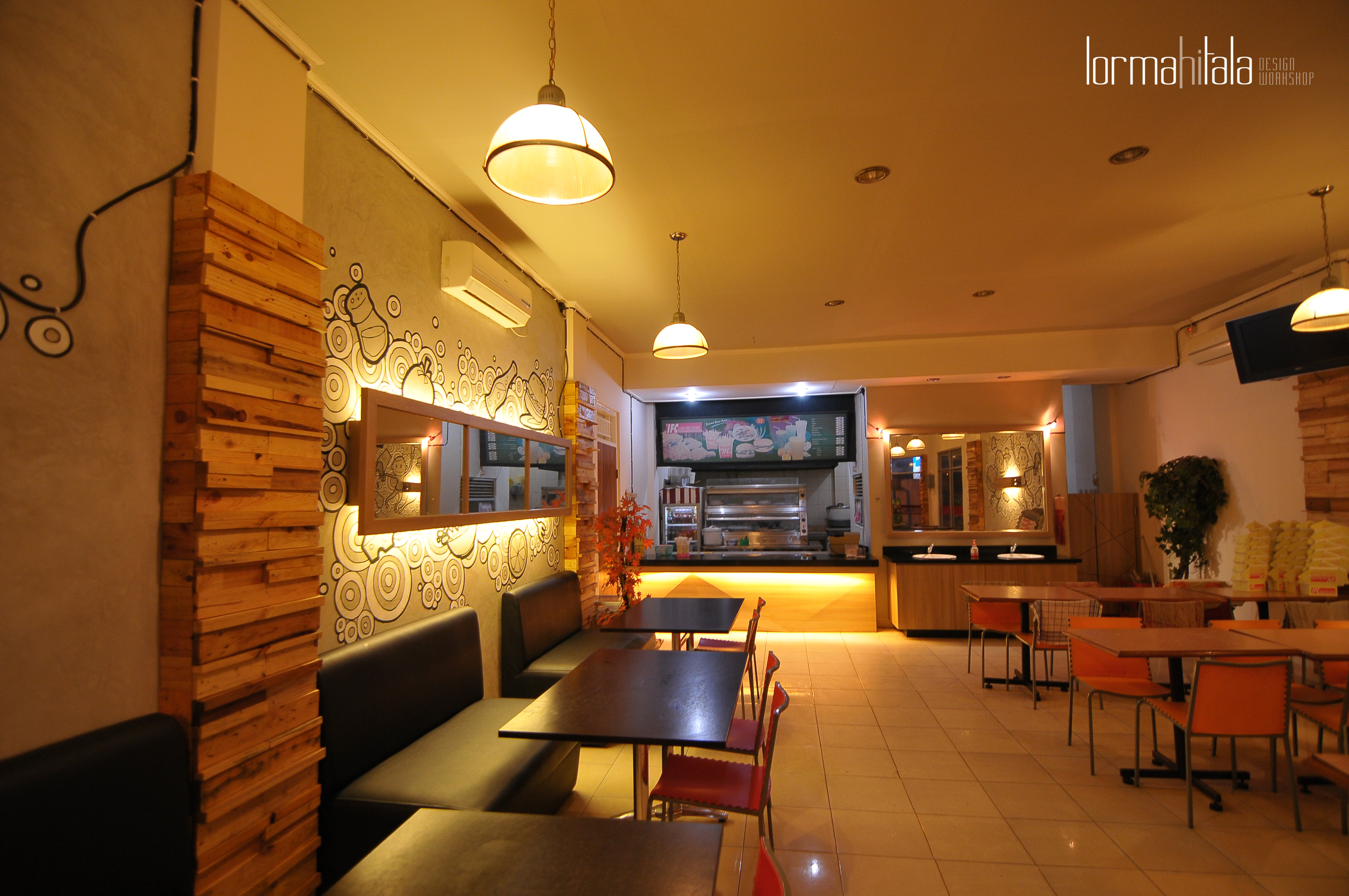 Resto Cafe With Natural Rustic Interior Style LORMAHITALA DESAIN